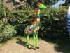 Giraffe nach Kundenwunsch bemalt