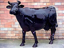 Black-Cow-Kunst-Kuh-in-Schwarz-glaenzend