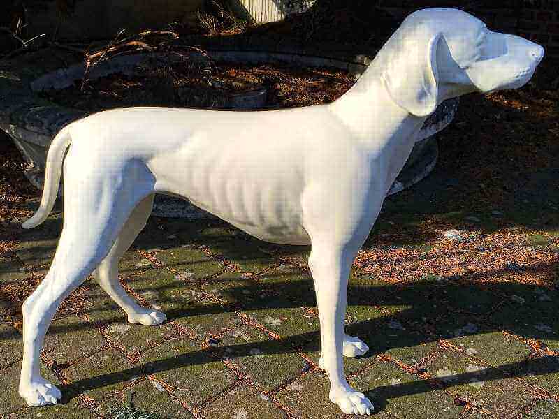 Deko Hund Basset Rohling - Tierische Kunst