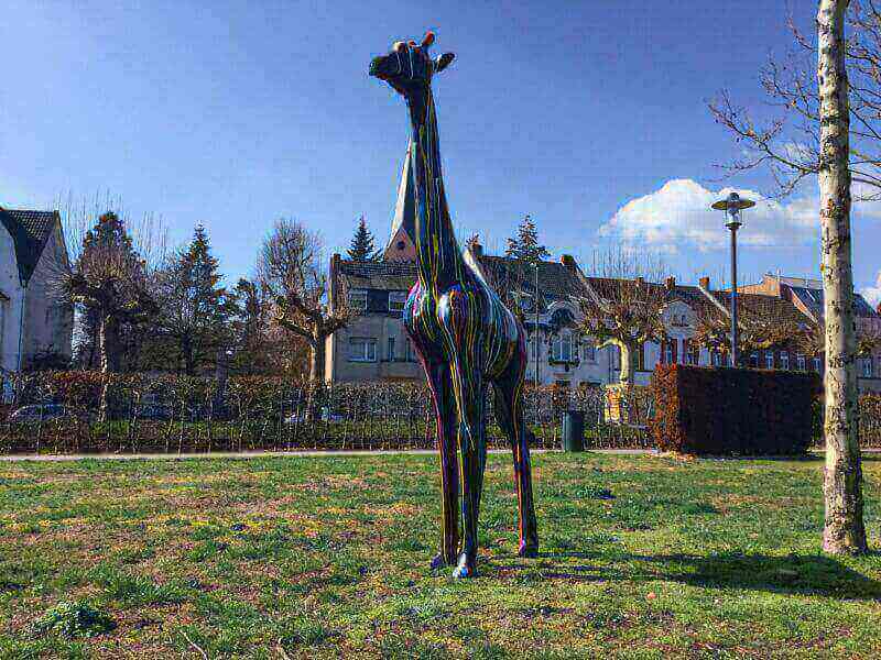 Riesige Giraffe Deko