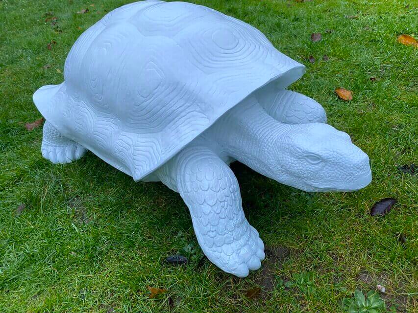 Dekoration Garten eine Schildkröte als Rohling