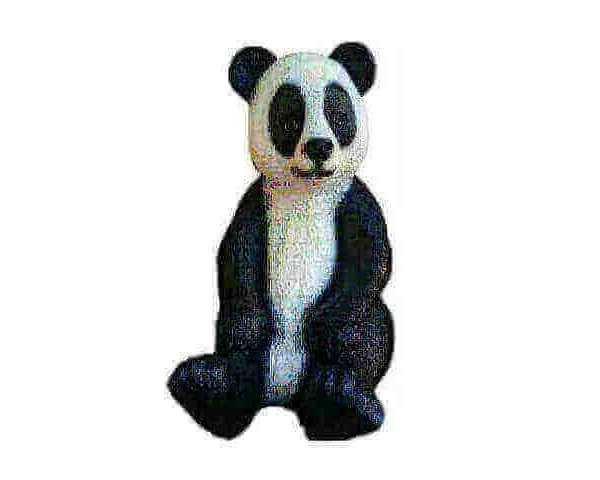 Kleiner Deko Pandabär