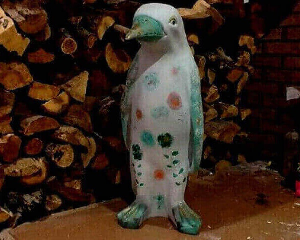 Kunst Pinguin 70 cm