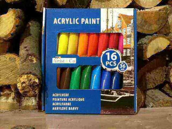 Acrylfarben