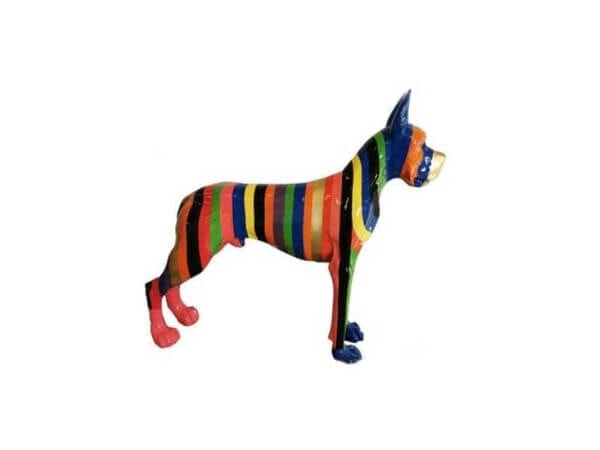Deutsche Deko Bulldogge Multicolour