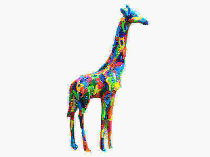 Deko Giraffe Puzzle Design