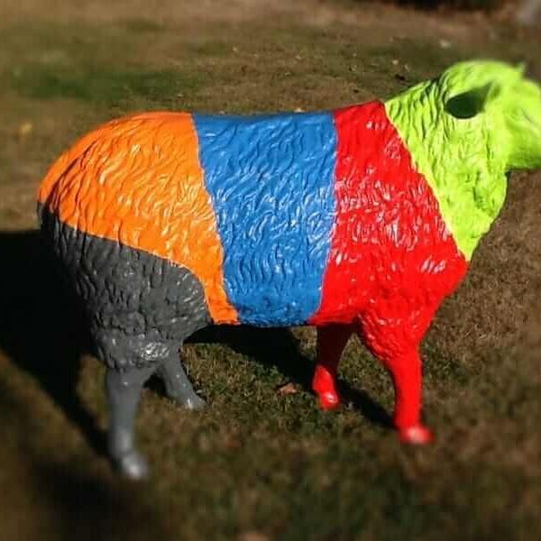 Schaf nach Farbenwunsch des Kunden
