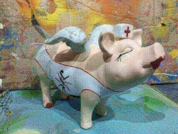 Ein Sparschwein für die Arzt-Praxis