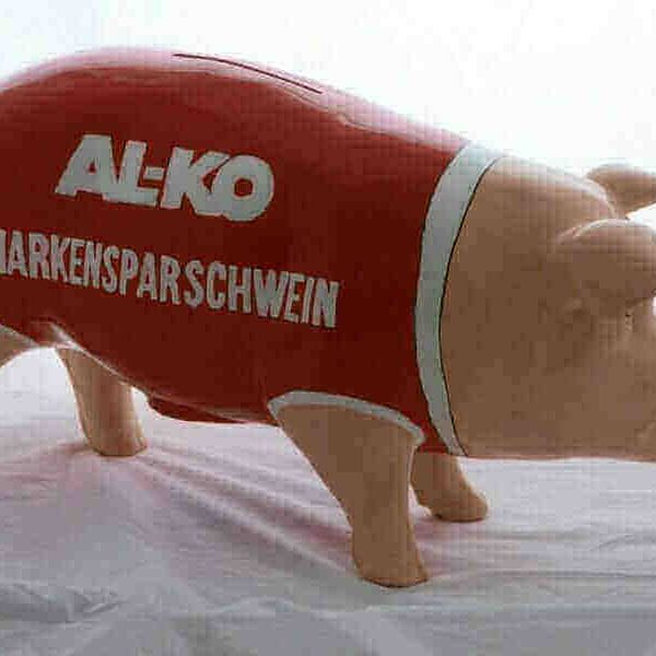 Markenschwein Firmen Sparschwein