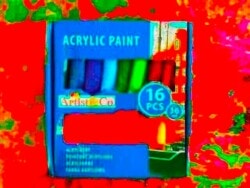 Acrylic colors set