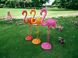 Deko Flamingo in Ihrer Wunschfarbe