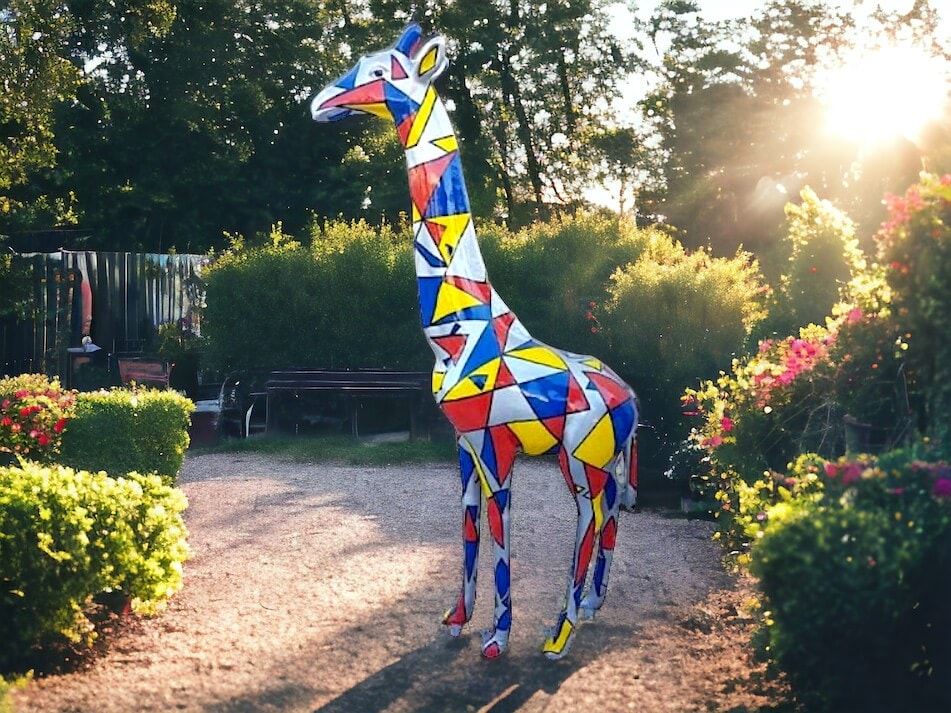 Kunst Deko Giraffe - Kreativ Design